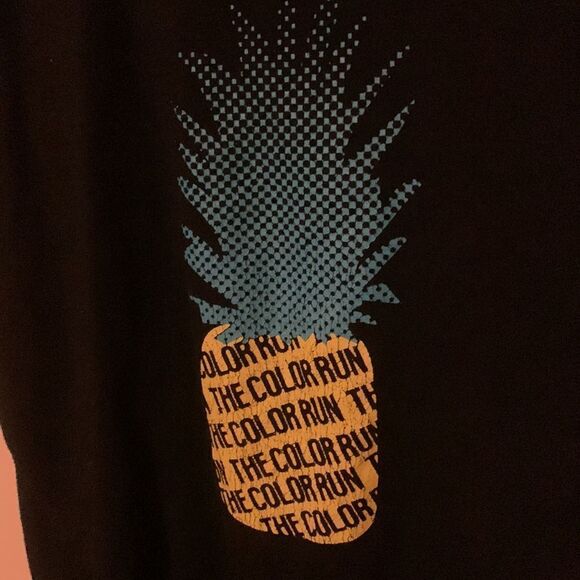 The color run pineapple tank top - Picture 4 of 6